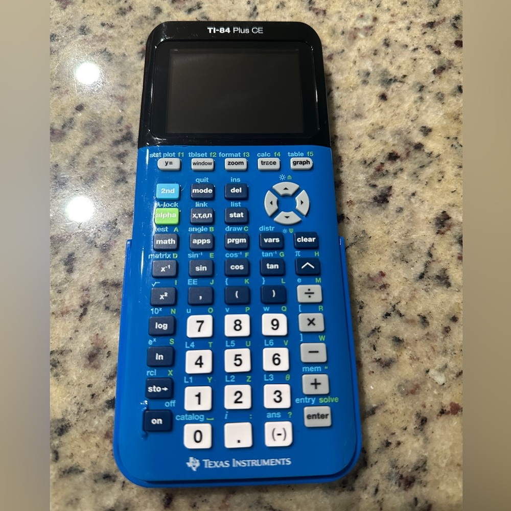 Texas Instruments 84 Plus CE Graphing Calculator - Picture 3 of 5